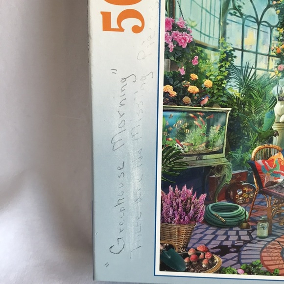 Ravensburger 500-piece “Greenhouse Morning” jigsaw puzzle - Picture 4 of 6